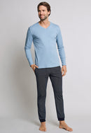 LongPants163839_835donkerblauw-melange_5