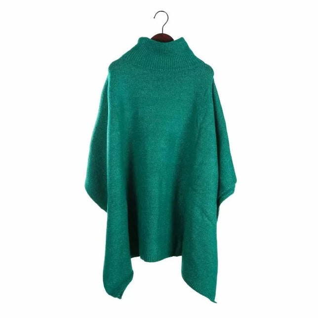 LuxePonchoSH69621_Green_1