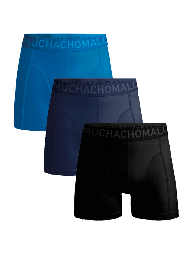 Men 3-pack Boxer Shorts Solid Microfiber 3P U-MICROFIB1010