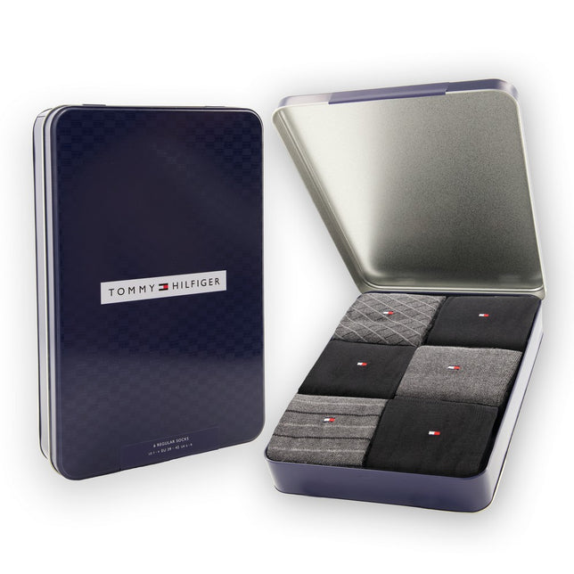 MenSock6PTinGiftboxBirdeye701235373_003DarkGreyMelange_1