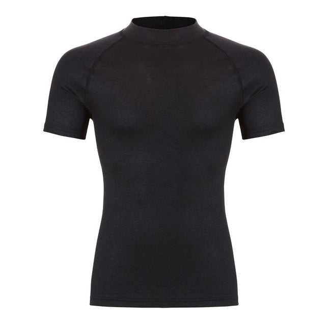 MenThermalBasicShirtShSl30242_Black_1