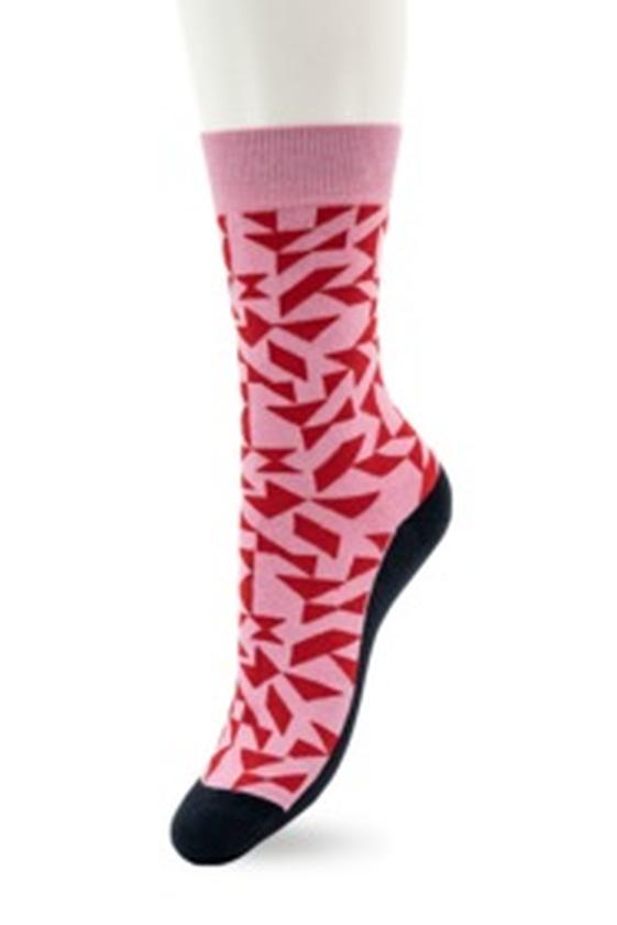 MosaicFunSockBP231103_FierryRedFierryRed_1