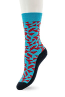 MosaicFunSockBP231103_FierryRedFierryRed_1