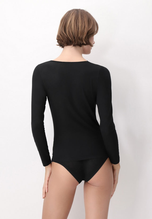 PerfectLineCashmere-LaceT-ShirVOBT67430_BlackLace9999_2