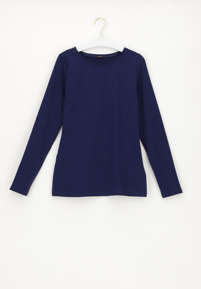 PerfectLineCotton-T-ShirtLongVOBT01676_Blue_1