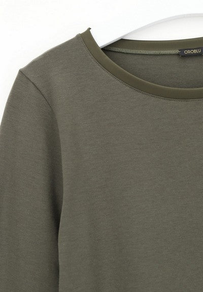 PerfectLineCotton-T-ShirtLongVOBT01676_Military6840_4