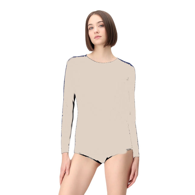 PerfectLineCotton-T-ShirtLongVOBT01676_Sand2080_1