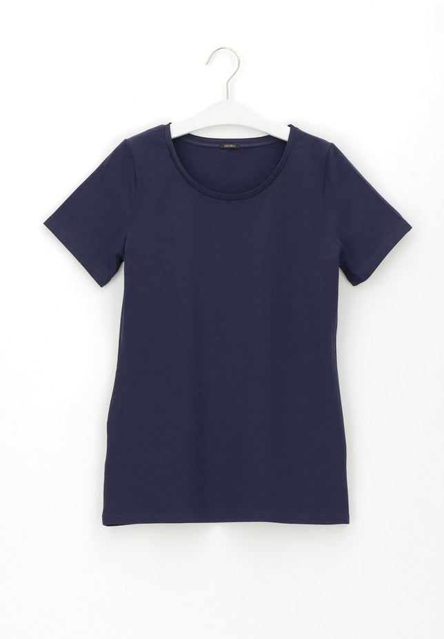 PerfectLineCotton-T-ShirtShortVOBT01675_Blue_1