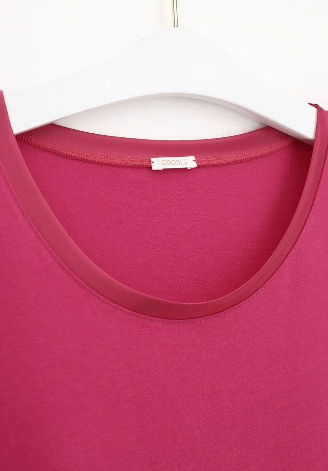 PerfectLineCotton-T-ShirtShortVOBT01675_Pink_2