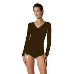 Perfect Line Cotton - T-Shirt V-Nec VOBT68171