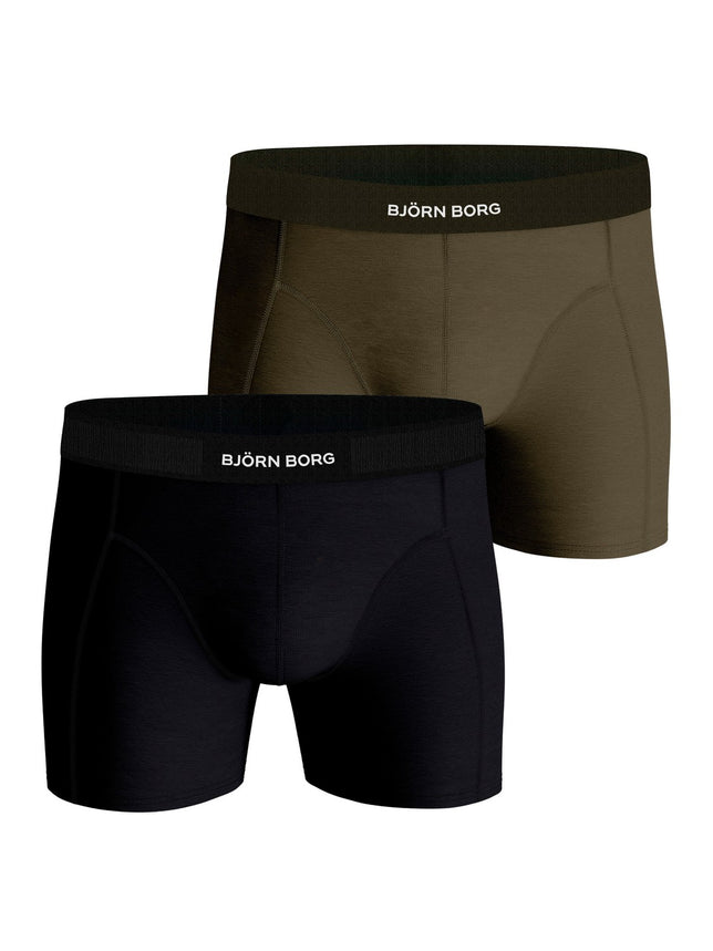 PremiumCottonStretchBoxer2P10001298_ZwartGroen_1