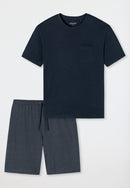 Pyjamakort159634_Blauw_5