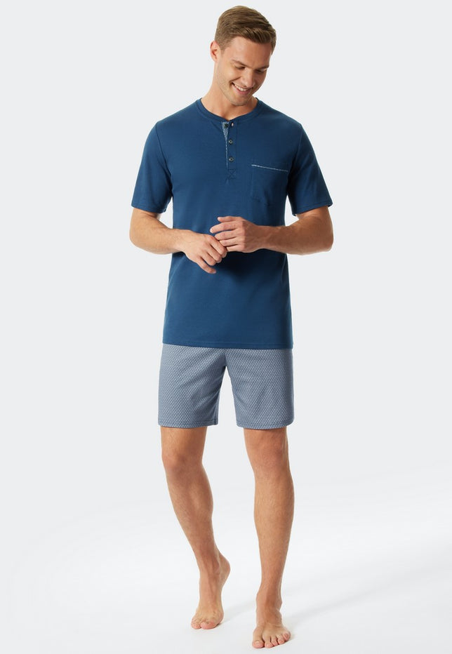 Pyjamakort176685_Blauw_5