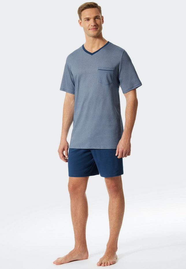 Pyjamakort176687_Blauw_2