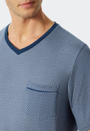 Pyjamakort176687_Blauw_5