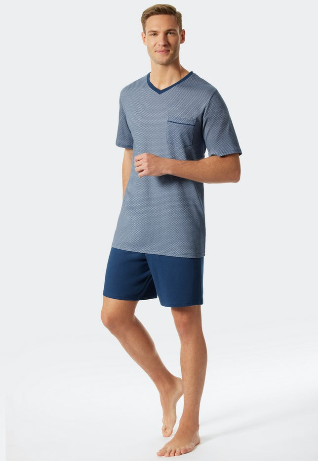 Pyjamakort176687_Blauw_5