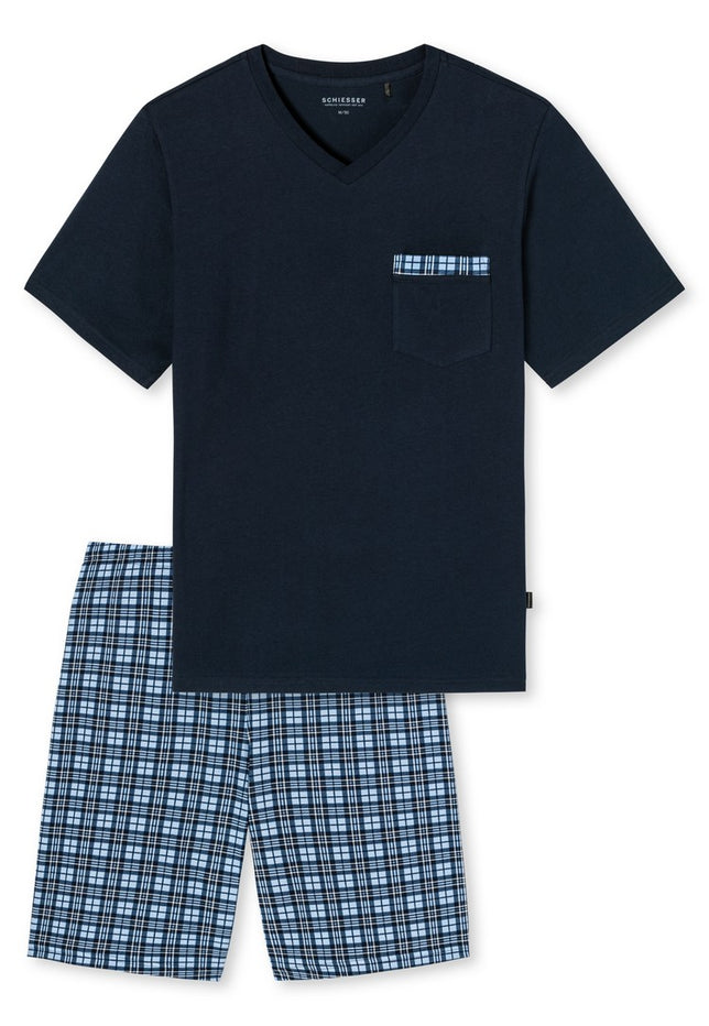 Pyjamakort176812_Donkerblauw_1
