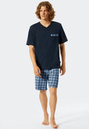 Pyjamakort176812_Donkerblauw_5