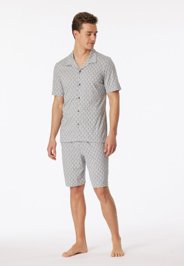 Pyjamakurz181177_GrauMelange202_1