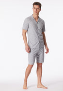 Pyjamakurz181177_GrauMelange202_5
