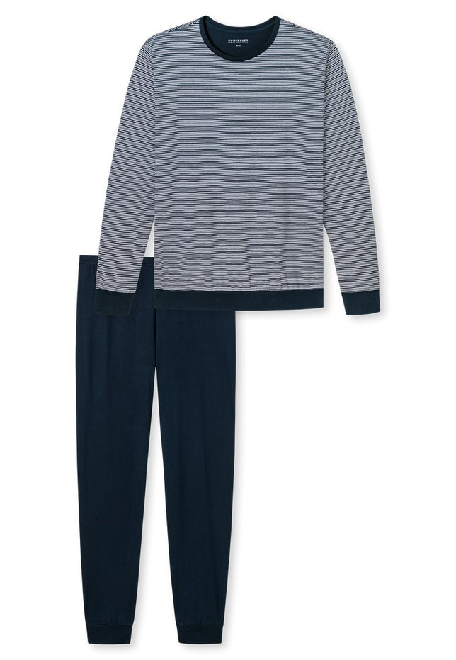 Pyjamalang171090_Donkerblauw_1
