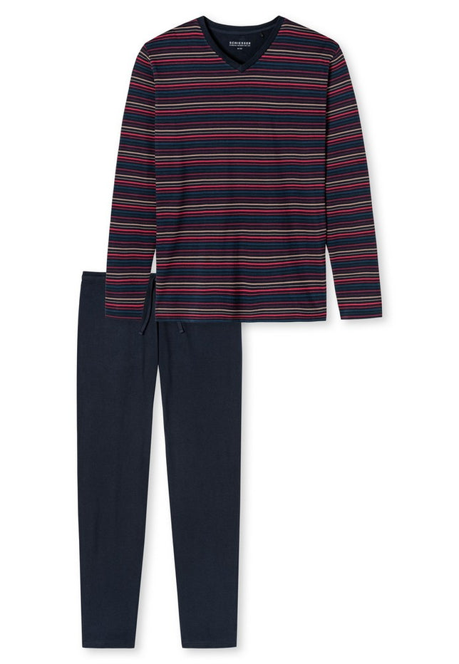 Pyjamalang171381_Donkerblauw_1
