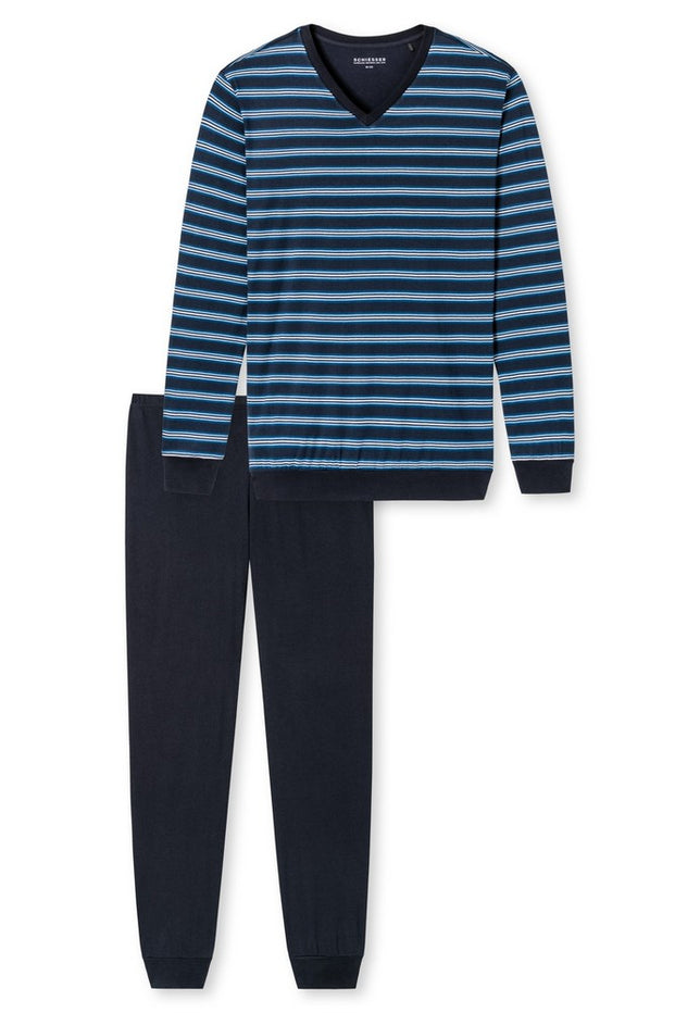 Pyjamalang171960_Donkerblauw_1