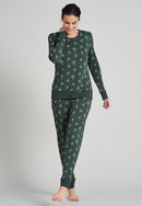 Pyjamalang175557_Donkergroen_6