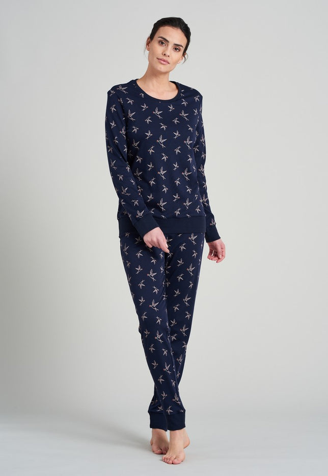 Pyjamalang175557_Donkergroen_6