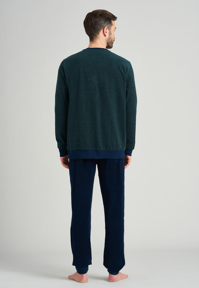 Pyjamalang175604_Donkergroen_4