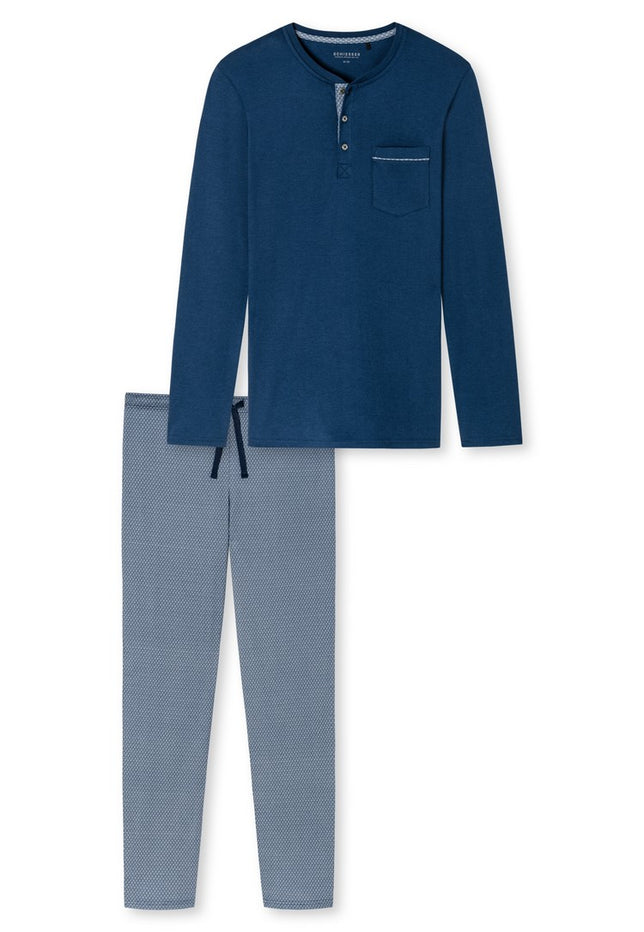 Pyjamalang176684_Blauw_1