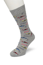 Bonnie Doon Heren Sokken Race Car Sock BD 042135 - Jambelles