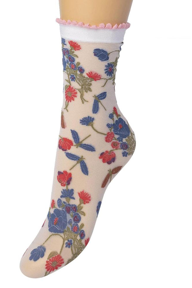RetroFlowerPantysockBP211114_REDRed_1