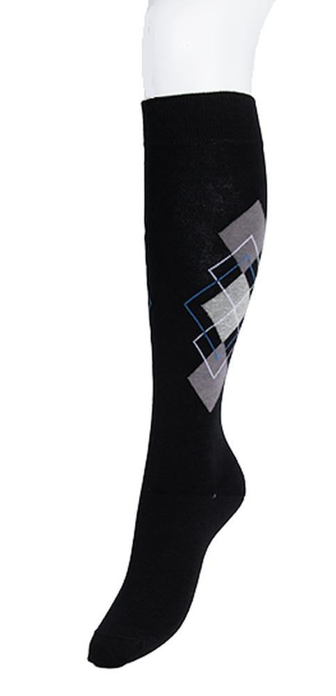 RhombusFunKneeHighBP241501_BlackBlack_1