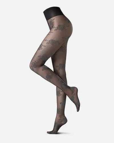 SILVER ROSE tights holiday fashion  VOBC65989
