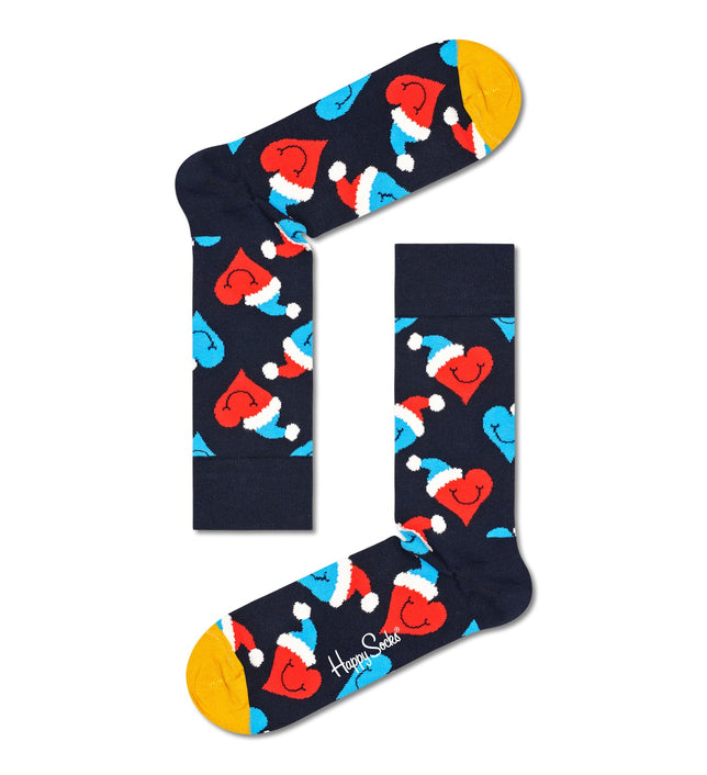 SantaLoveSmileySockSAS01_Blue_1