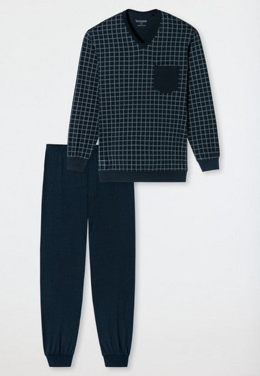 Schlafanzuglang181162_Jeansblau816_1