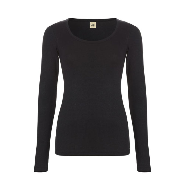 ShirtLSroundneck60383_Black_1