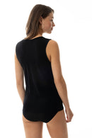 Spencer/Sleeveless Vest wool/seide 66575