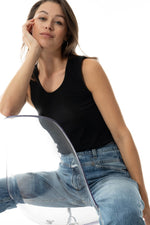 Spencer/Sleeveless Vest wool/seide 66575