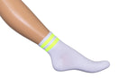 Bonnie Doon Dames Sokken Sports Stripe Quarter BD 041104 - Jambelles