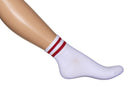 Bonnie Doon Dames Sneakersokken Sports Stripe Quarter BN941126 - Jambelles