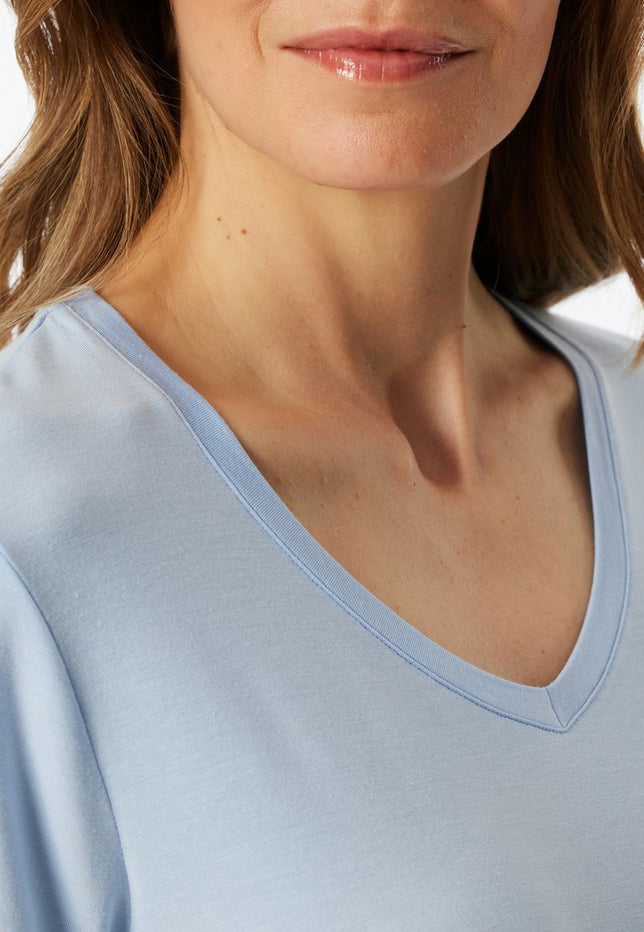 T-ShirtV-Ausschnitt183661_805hellblau_3