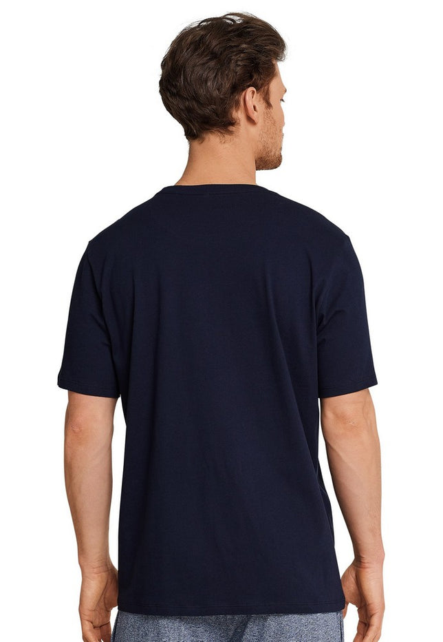T-shirtRundhals163832_Dunkelblau_3