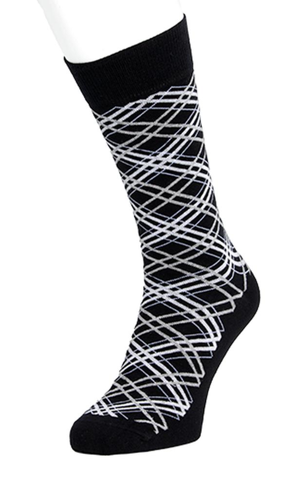 TartanSockBP242105_BlackBlack_1