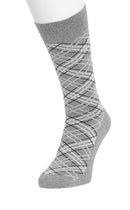 TartanSockBP242105_GreyMelangGreyMelange_1