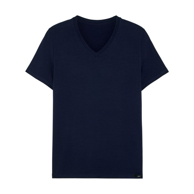Tee-ShirtVNeckTencelSoft402466_4000RANavy_3