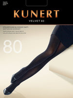 Kunert Dames Panty Velvet 80 TI 110355000 - Jambelles