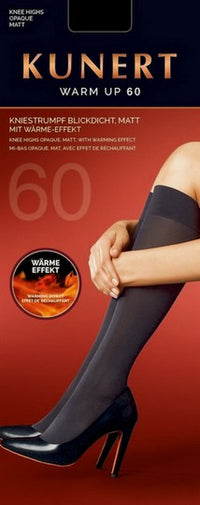 Kunert Dames Kniekousen Warm Up 60 110198000 - Jambelles