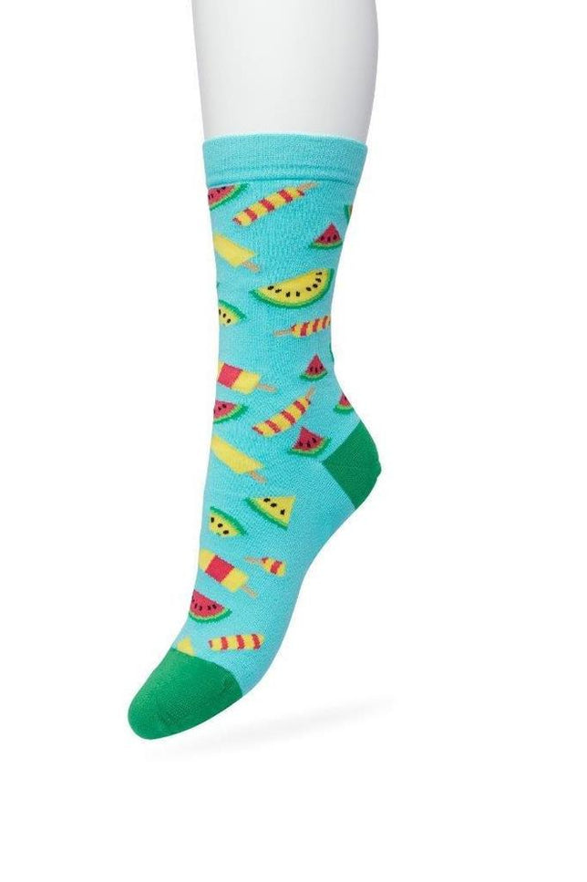 WatermelonSockBT991130_ArubBlueArubaBlue_1